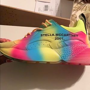 Rainbow Stella McCartney sneakers